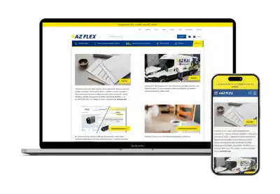 AZ Flex - B2B a B2C e-shop, ukázka vývoje e-commerce řešení.